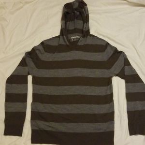 Men's Aeropostale Striped lightweight Hoodie Large